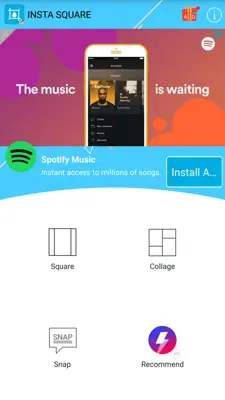 InstaSquare Lite android App screenshot 0
